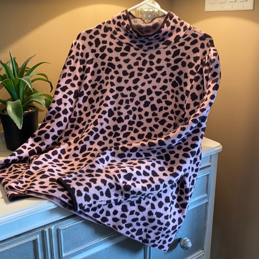Ann Taylor Animal print Sweater